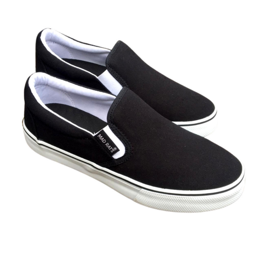 Tênis Slip On Quadriculado Mad Rats Oficial Unissex