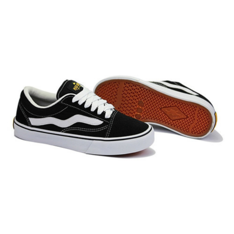 Tênis Mad Rats Old School Black/Branco - Karraii