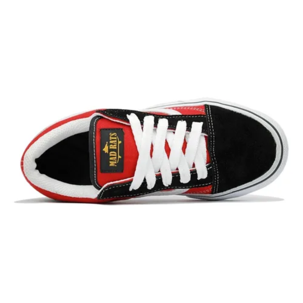 Tênis Infantil Mad Rats Hi Top Old School Preto/branco