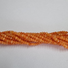 AGATA DONA FACETADA 3mm NARANJA - PI112