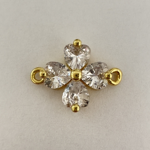 CONECTOR CUBIC TREBOL BLANCO - DI214