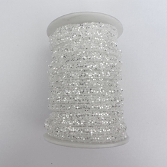 CORDON DE GLITTER BLANCO - 50cm - CG1 - comprar online