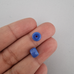 MURANO LISO 6mm x 7mm AZUL PAQ. 20 - MU118 - comprar online