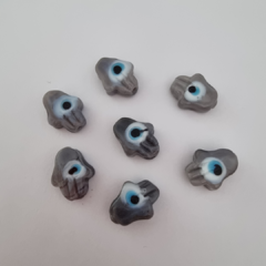 PASANTE MURANO OJO MANO GRIS 16mm - MU63