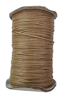 CORDON PIEL DE SERPIENTE 1mm BEIGE - METRO - HS5