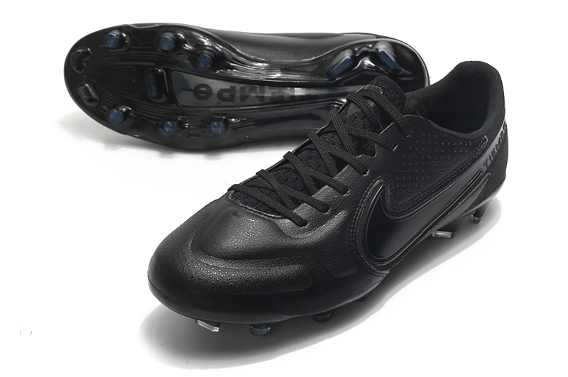 Nike tiempo legend v fg blackout football boots hotsell