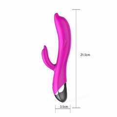 Vibrador de Ponto G e Clitóris Formato de Golfinho - Fabrica da Sedução - comprar online