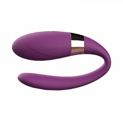 Vibrador de Casal Recarregável com Controle remoto 7 Vibrações Sex Massager - Dibee - Fabrica da Sedução - loja online