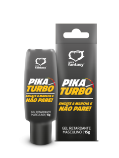 Pika Turbo Gel Retardante Prolongador de Ereção Sexy Fantasy - FABRICA DA SEDUÇÃO