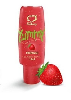 Gel Comestível Yummy Morango 15 ml - Sexy Fantasy