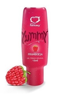 Gel Comestível Yummy Framboesa 15 ml - Sexy Fantasy