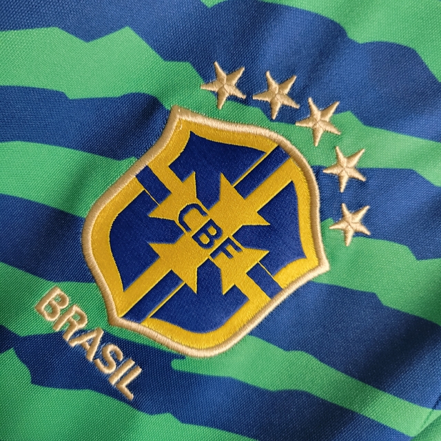 Camisa Seleção Brasileira Pré Match 22/23 - a partir de 169,99 - Fr