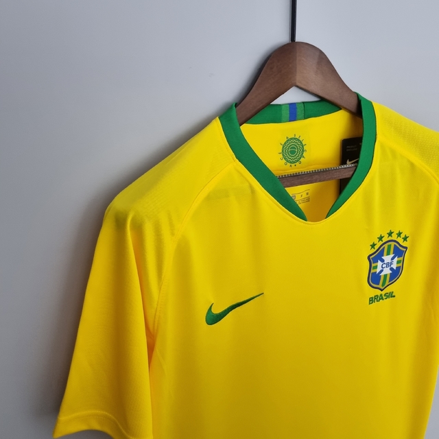 Camisa Seleção Brasileira Home 18/19 a partir de 229,99 Frete Gráti