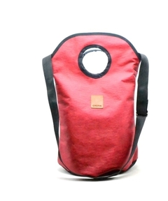 Bolso Matero Morral Cuerina Rojo - comprar online