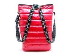 Morral Matero Mochila Matelasse Rojo Brillante - comprar online