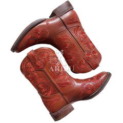 Bota Texana Goyazes Feminina Cano Curto 213205 - comprar online