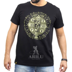 Camiseta Sacudido's Masculino São Bento Preta CM-291