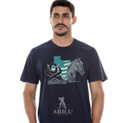 Camiseta Ox Horns Masculina Azul Marinho 1709