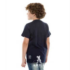 Camiseta Ox Horns Infantil Menino Azul Marinho 5196 - comprar online