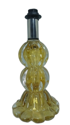 BASE DE CRISTAL SIENA S/ CUPULA AMBAR - comprar online