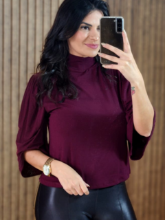 Blusa Princesa Croped - Tati Perale Modas 