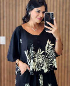 Imagem do Conjunto Raquel Viscolinho com blusa Bata