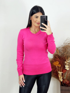 Sueter de Tricot Liso - comprar online