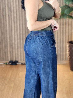 Calça Pantalona Em Jeans Levinho - loja online