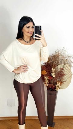 Blusa Listrada Valeria Manga Longa - loja online