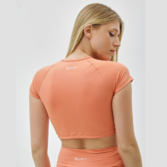 Sleeve Top Coral - comprar online