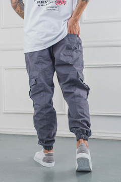 Jogger KFV Gabardina Cargo Mom Rigido - Kronos Indumentaria