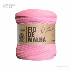 Fio de Malha Extra Premium Fischer - 04 Rosa - comprar online