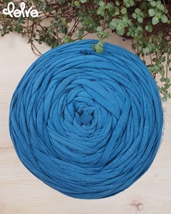Fio de Malha Residual Lelê Crochê - Azul Petróleo - comprar online