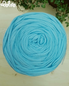 Fio de Malha Residual Lelê Crochê - Azul Anis - comprar online
