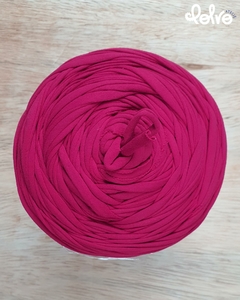 Fio de Malha Residual Lelê Crochê Lycra - Magenta