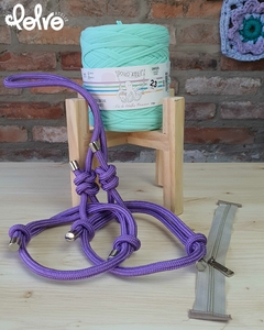 Kit Bolsa Caule - Menta/Lavanda - Polvo Ateliê