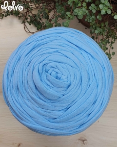 Fio de Malha Residual Lelê Crochê - Azul Céu - comprar online