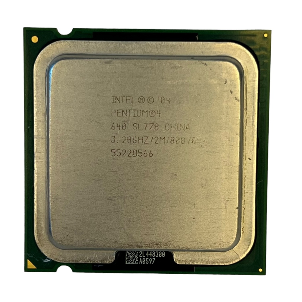 Processador Intel Pentium4 640 Sl7z8 Tecnologia Ht 3.20ghz