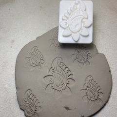 sello estilo Hindu para cerámica arcilla polimérica porcelana
