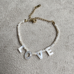 Pulseira LOVE Madrepérola - comprar online