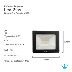 Kit reflector 20w + Sensor de movimiento - tienda online