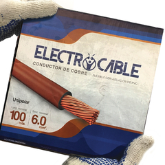 Cable eléctrico unipolar x100mts 1.5mm 2.5mm 4mm y 6mm - Electrocable - comprar online