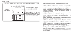 Imagen de Detector Humo Autónomo Batería 9v Sica Oficial