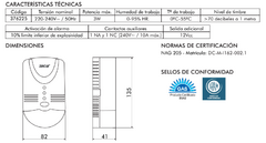 Detector Gas Natural O Envasado - Sica - comprar online