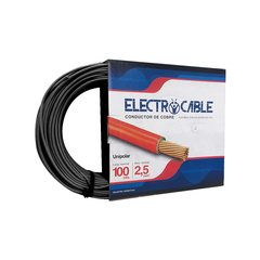 Cable Unipolar Eléctrico 2.5mm Pack x 3 unidades - Electrocable