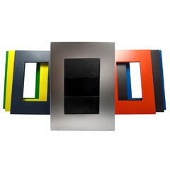 Tapa Rectangular para bastidor de Color - Jeluz Platinium