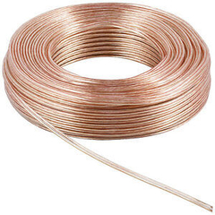 Cable Paralelo Bipolar Transparente x100mts 0.5mm 1mm 1.5mm 2.5mm - Electrocable