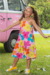 Conjunto Infantil Menina Kim Rosa Floral - loja online