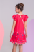 Vestido Infantil + Bolsinha Chloe Pink - Brunet Kids - Loja de roupa para Meninas de 2 a 14 anos