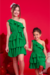 Vestido Infantil Oliva Verde - loja online